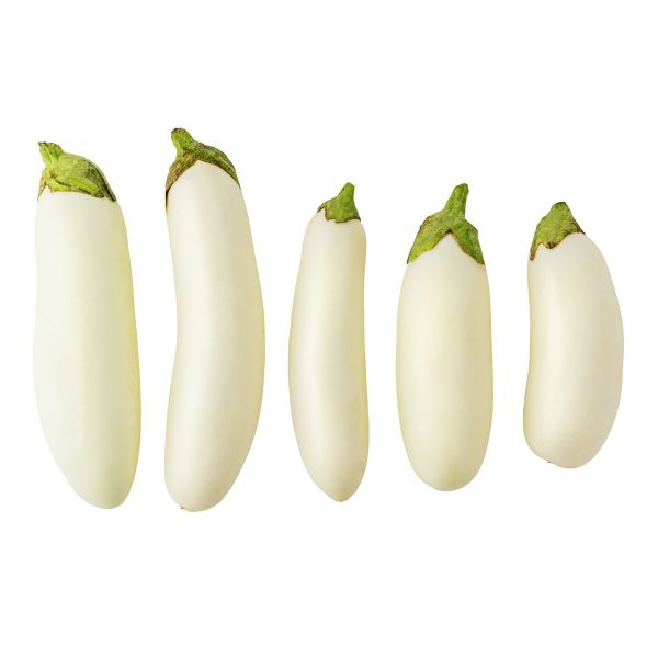 Eggplant Long White Qatar Approx 500g (Pack)