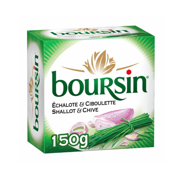 Boursin Cheese Shallot Chives 150G