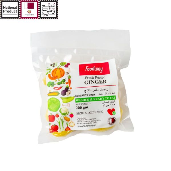 Ginger Whole Peeled Foodway (Pack)