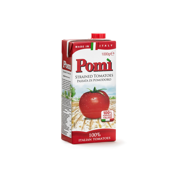 Pomi Strained Crushed Tomato Brick 1000g